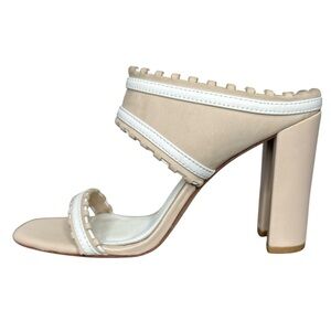ANTONIO MELANI Sarville Slip-On Heeled Mule Sandals Size 8